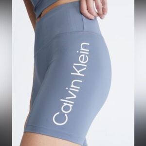 NWT Calvin Klein Performance High Waist 5” Biker Shorts